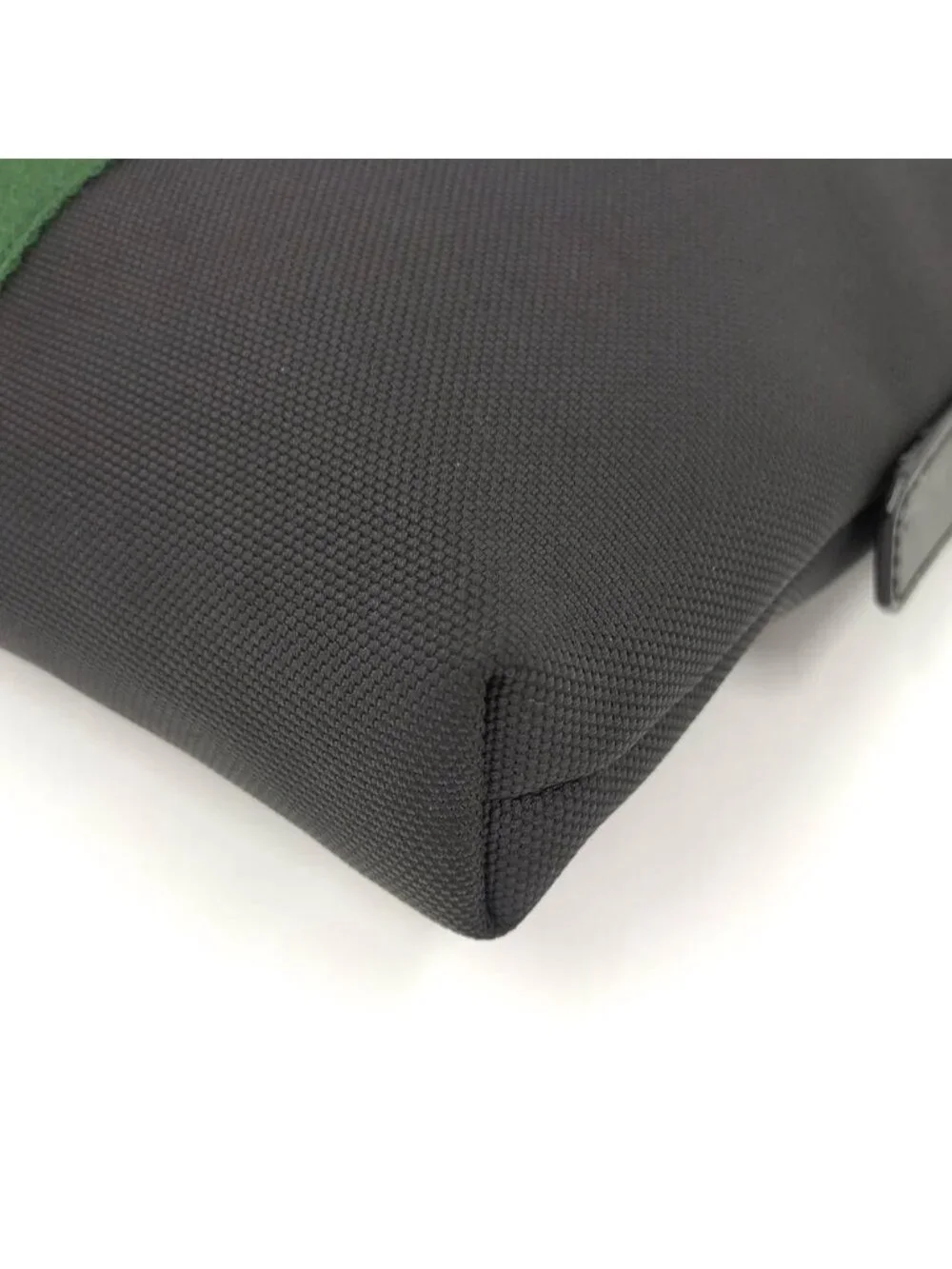 Gucci Messenger Bag Sherry Nylon Canvas Black